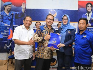 NasDem Buka Penjaringan Pilwalkot Makassar, 9 Orang Termasuk Pomanto Daftar