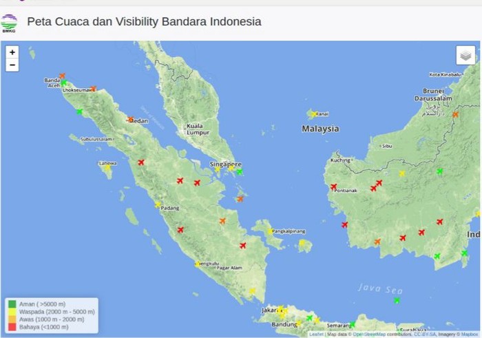 Pagi Ini Jarak Pandang Rendah Terjadi Di Sejumlah Bandara Akibat