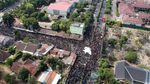 Penampakan Massa Aksi Gejayan Memanggil dari Udara