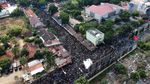 Penampakan Massa Aksi Gejayan Memanggil dari Udara