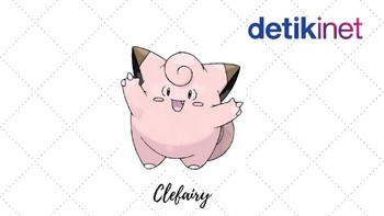 Ia masuk spesies fairy pokemon yang punya kemampuan cute charm dan magic guard. Foto: detikInet