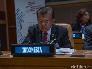 Di Markas PBB, JK Tekankan 3 Prioritas untuk Selamatkan Laut