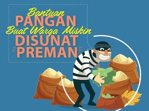 Begini Modus Penyelewengan Beras untuk Warga Miskin