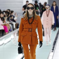 Fashion show koleksi ready to wear Gucci untuk spring 2020 di Milan Fashion Week 2019, Italia, Minggu (22/9/2019). Photo by Vittorio Zunino Celotto/Getty Images