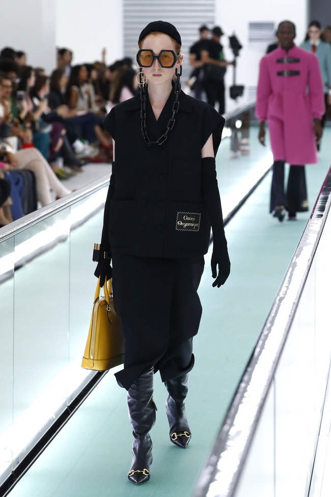 Fashion show koleksi ready to wear Gucci untuk spring 2020 di Milan Fashion Week 2019, Italia, Minggu (22/9/2019). Photo by Vittorio Zunino Celotto/Getty Images