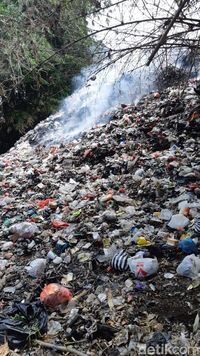 Sekdes: RT-RW Dukung Penanganan Sampah di Pinggir Kali Ciliwung Cilebut