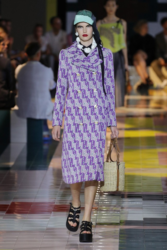 Fashion show koleksi spring 2020 Prada di Milan Fashion Week, Italia, Rabu (18/9/2019). Photo by Andreas Rentz/Getty Images