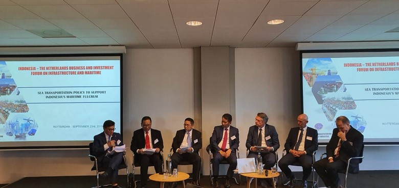 Indonesia Tawarkan Investasi di Sektor Maritim ke Pebisnis Belanda Indonesia Tawarkan Investasi di Sektor Maritim ke Pebisnis Belanda