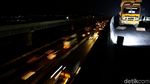 Dini Hari, Menteri PUPR Cek Uji Beban Tol Japek Layang