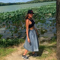 Sang model pun menegaskan bahwa ia tidak berniat tidak sopan. Saya mencintai Korea Utara dan pasti akan kembali. Orang-orangnya sangat ramah, minumannya sangat murah, dan dari apa yang saya lihat di Korea Utara itu adalah negara yang sangat baik, tuturnya. Foto: dok. Instagram