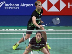 Rinov/Mentari Susul Praveen/Melati ke Babak Kedua Korea Open