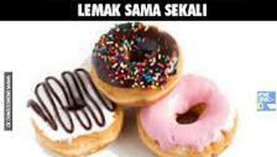 Bukan Cuma Enak, Donat Juga Bisa Bikin Ngakak