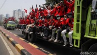 Mereka kompak memprotes revisi UU KPK dan RKUHP.