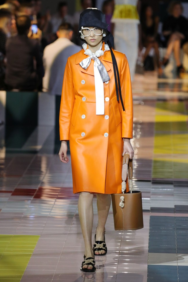 Fashion show koleksi spring 2020 Prada di Milan Fashion Week, Italia, Rabu (18/9/2019). Photo by Andreas Rentz/Getty Images