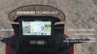 Pindah ke sektor dasbor, Africa Twin 2020 dibekali model panel instrumen digital dengan layar TFT 6,5 inci dan sudah mengadopsi layar sentuh. Foto: Dok. Honda