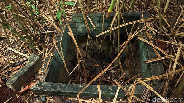 Bungker yang konon peninggalan Jepang (Randy/detikcom)