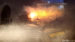 Hingga Malam, Bentrok Polisi-Mahasiswa Belum Rampung