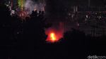 Massa Bakar Pos Polisi Palmerah Timur