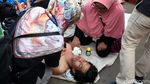 Penampakan Mahasiswa Tumbang Akibat Kelelahan Demo di DPR