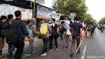 Sempat Tertahan di Brebes, Mahasiswa Semarang Bergerak ke Jakarta