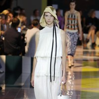 Fashion show koleksi spring 2020 Prada di Milan Fashion Week, Italia, Rabu (18/9/2019). Photo by Andreas Rentz/Getty Images