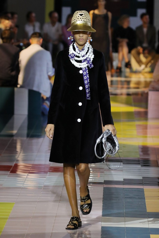 Fashion show koleksi spring 2020 Prada di Milan Fashion Week, Italia, Rabu (18/9/2019). Photo by Andreas Rentz/Getty Images