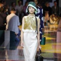 Fashion show koleksi spring 2020 Prada di Milan Fashion Week, Italia, Rabu (18/9/2019). Photo by Andreas Rentz/Getty Images