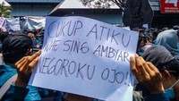 Selain itu adapula fans Didi Kempot yakni sobat ambyar yang menunjukkan aspirasinya itu. Dok. Twitter