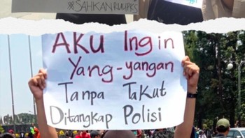 Entah apa yang merasuki DPR. Foto: via Twitter @yeahmahasiswa