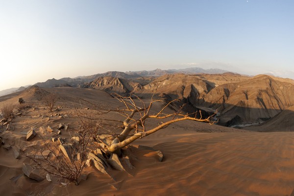 Bushmen, orang asli Skeleton Coast memberi nama The Land God Made in Anger, atau Tanah yang dibuat Tuhan saat sedang marah. (iStock) Bushmen, orang asli Skeleton Coast memberi nama The Land God Made in Anger, atau Tanah yang dibuat Tuhan saat sedang marah. (iStock)