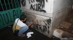 Pagar Gedung DPR yang Jebol Langsung Diperbaiki