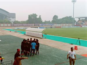 Meski Palangkaraya Diliputi Kabut Asap, Kalteng Putra Vs PSIS Jalan Terus