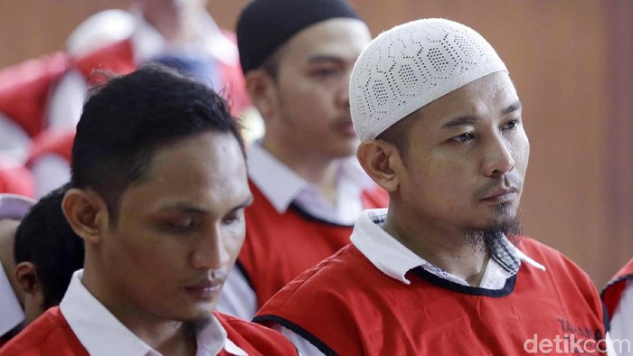 Zul Zivilia saat menjalani persidangan di PN Jakarta Utara.