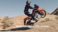 Tak hanya desain, urusan dapur pacu juga meningkat kapasitasnya dari 990cc menjadi 1.100cc. Foto: Dok. Honda