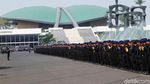Penampakan Deretan Aparat Polisi yang Amankan Demo di DPR Hari Ini