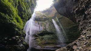Wisatawan Tewas Tertimpa Batu Tebing Air Terjun Madakaripura Probolinggo