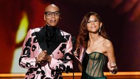 Zendaya saat tampil di acara Emmy Awards 2019 di California, Amerika Serikat pada akhir pekan lalu. Kevin Winter/Getty Images