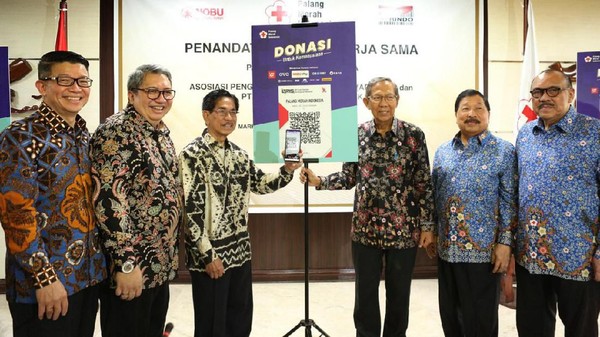 PMI Luncurkan Donasi Digital Kemanusiaan QRIS