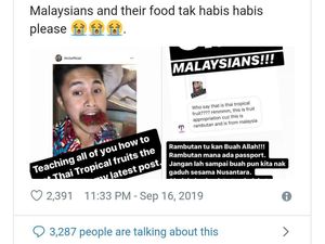 Orang Malaysia Sebut Rambutan Buah Asli Negaranya, Netizen Protes Keras