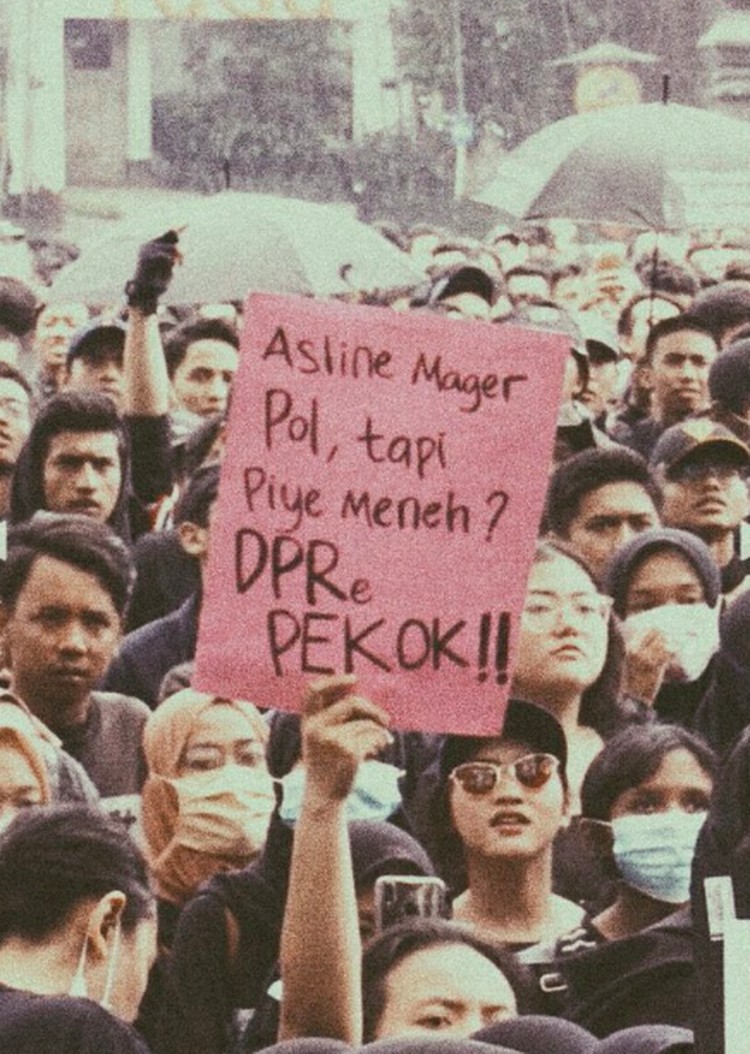 Deretan Kritik Kreatif Demo Mahasiswa Yang Jadi Viral