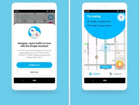 google assistant waze google assistant waze