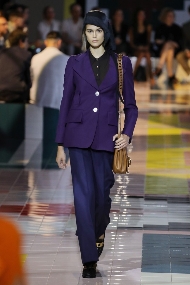 Fashion show koleksi spring 2020 Prada di Milan Fashion Week, Italia, Rabu (18/9/2019). Photo by Andreas Rentz/Getty Images