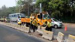 Paska Demo Rusuh Pembatas Busway Gatsu Mulai Diperbaiki