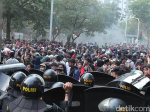 Polri Kejar Akun Medsos Penyebar Ajakan ke Siswa STM Berdemo