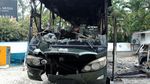 Aksi Rusuh Kemarin Massa Juga Bakar Bus TNI