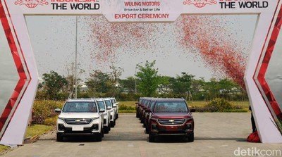 Mobil Wuling Made In Cikarang Diekspor ke 3 Negara