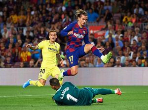 Trio MSG Main, Barcelona Atasi Villarreal 2-1