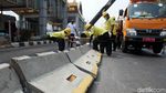 Paska Demo Rusuh Pembatas Busway Gatsu Mulai Diperbaiki