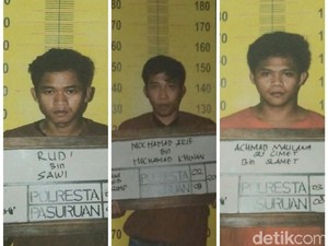 Tiga Pemuda di Pasuruan Kompak Bobol Gudang Sarang Walet