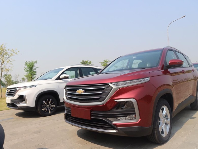 Chevrolet Captiva buatan Wuling Indonesia. Foto: Dok. Wuling Motors Indonesia Chevrolet Captiva buatan Wuling Indonesia. Foto: Dok. Wuling Motors Indonesia